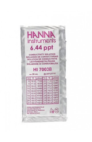 Стандарт-титр Hanna 6,44 г/л (25х20 мл, пакетики Кат. № HI 70038 P)